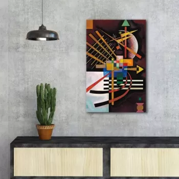 Tablou decorativ, FAMOUSART-031, Canvas, Dimensiune: 45 x 70 cm, Multicolor imagine