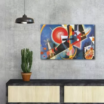 Tablou decorativ, FAMOUSART-038, Canvas, Dimensiune: 45 x 70 cm, Multicolor imagine