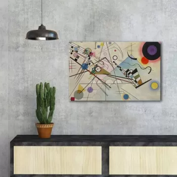 Tablou decorativ, FAMOUSART-043, Canvas, Dimensiune: 45 x 70 cm, Multicolor imagine