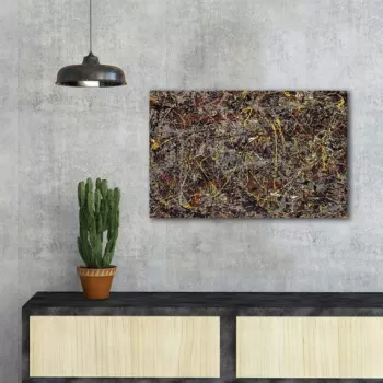 Tablou decorativ, FAMOUSART-044, Canvas, Dimensiune: 45 x 70 cm, Multicolor imagine