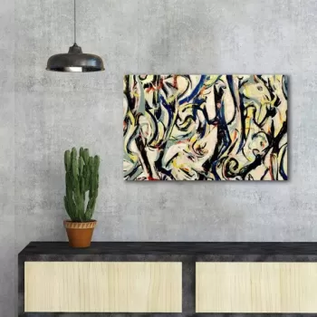 Tablou decorativ, FAMOUSART-045, Canvas, Dimensiune: 45 x 70 cm, Multicolor imagine