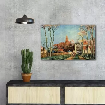 Tablou decorativ, FAMOUSART-046, Canvas, Dimensiune: 45 x 70 cm, Multicolor imagine