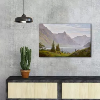 Tablou decorativ, FAMOUSART-047, Canvas, Dimensiune: 45 x 70 cm, Multicolor imagine