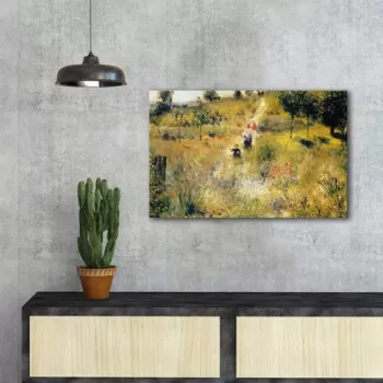 Tablou decorativ, FAMOUSART-051, Canvas, Dimensiune: 45 x 70 cm, Multicolor imagine