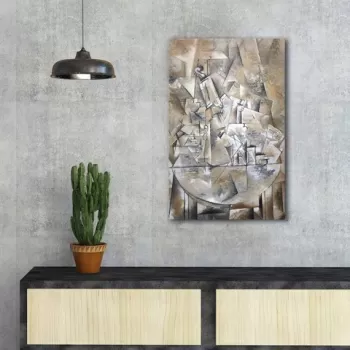 Tablou decorativ, FAMOUSART-062, Canvas, Dimensiune: 45 x 70 cm, Multicolor imagine