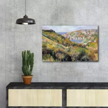 Tablou decorativ, FAMOUSART-068, Canvas, Dimensiune: 45 x 70 cm, Multicolor imagine