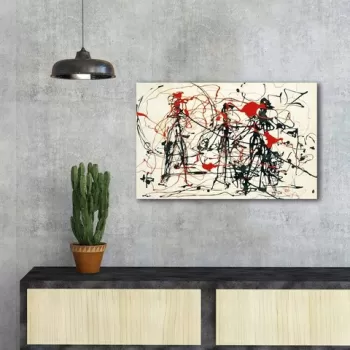 Tablou decorativ, FAMOUSART-070, Canvas, Dimensiune: 45 x 70 cm, Multicolor imagine