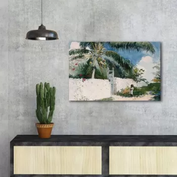 Tablou decorativ, FAMOUSART-076, Canvas, Dimensiune: 45 x 70 cm, Multicolor imagine