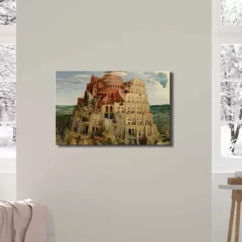 Tablou decorativ, FAMOUSART-09, Canvas, Dimensiune: 45 x 70 cm, Multicolor imagine