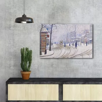 Tablou decorativ, FAMOUSART-093, Canvas, Dimensiune: 45 x 70 cm, Multicolor imagine