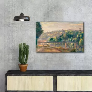 Tablou decorativ, FAMOUSART-096, Canvas, Dimensiune: 45 x 70 cm, Multicolor imagine