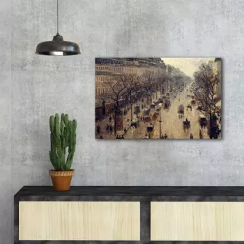 Tablou decorativ, FAMOUSART-108, Canvas, Dimensiune: 45 x 70 cm, Multicolor imagine