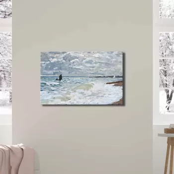 Tablou decorativ, FAMOUSART-11, Canvas, Dimensiune: 45 x 70 cm, Multicolor imagine