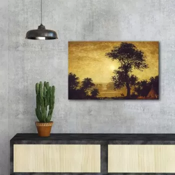 Tablou decorativ, FAMOUSART-110, Canvas, Dimensiune: 45 x 70 cm, Multicolor imagine