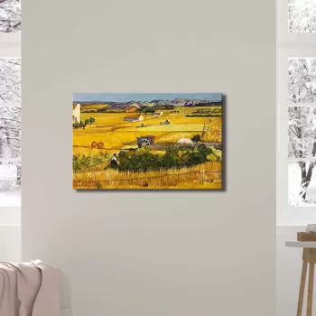 Tablou decorativ, FAMOUSART-12, Canvas, Dimensiune: 45 x 70 cm, Multicolor imagine