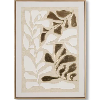 Tablou decorativ Goldy  -H, Mauro Ferretti, 50x70 cm, canvas/lemn de pin/plastic, multicolor imagine