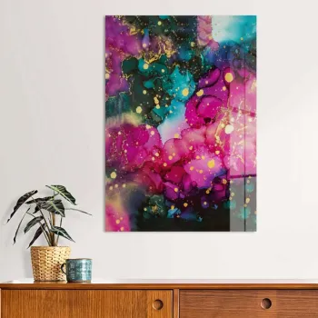 Tablou decorativ, Hhlzvh006, 30 x 40 cm, Multicolor imagine