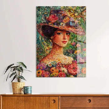 Tablou decorativ, Hhlzvh019, 30 x 40 cm, Multicolor imagine