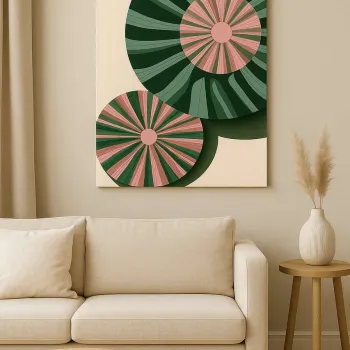 Tablou decorativ, Hm_Cnvs26-15-50x70, Cadru: 100% lemn (Grosime: 2 x 3 cm), Multicolor imagine