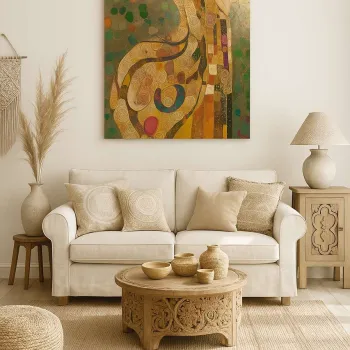 Tablou decorativ, Hm_Cnvs26-38-70x100, Cadru: 100% lemn (Grosime: 2 x 3 cm), Multicolor imagine