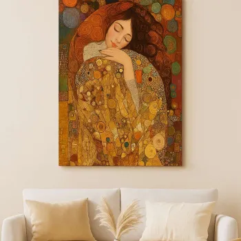 Tablou decorativ, Hm_Cnvs26-39-50x70, Cadru: 100% lemn (Grosime: 2 x 3 cm), Multicolor imagine
