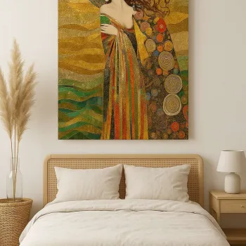 Tablou decorativ, Hm_Cnvs26-44-50x70, Cadru: 100% lemn (Grosime: 2 x 3 cm), Multicolor imagine