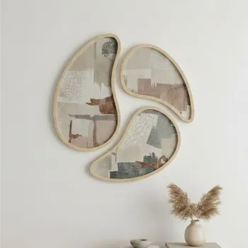 Tablou decorativ, Huhu3127, MDF, Cadru: 100% placaj de mesteacan (Grosime: 1,3 cm, Multicolor imagine