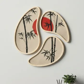 Tablou decorativ, Huhu3135, MDF, Cadru: 100% placaj de mesteacan (Grosime: 1,3 cm, Multicolor imagine