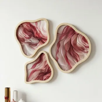 Tablou decorativ, Huhu3143, MDF, Cadru: 100% placaj de mesteacan (Grosime: 1,3 cm, Multicolor imagine