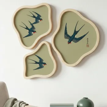 Tablou decorativ, Huhu3146, MDF, Cadru: 100% placaj de mesteacan (Grosime: 1,3 cm, Multicolor imagine