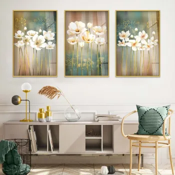 Tablou decorativ, Huhu388, Aluminiu, Multicolor imagine