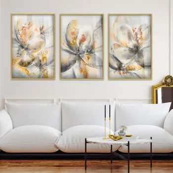 Tablou decorativ, Huhu389, Aluminiu, Multicolor imagine