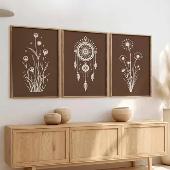 Tablou decorativ, Huhu514, MDF, Lemn masiv (Grosime: 2 cm, Multicolor imagine