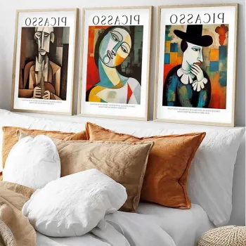 Tablou decorativ, Huhu542, MDF, Lemn masiv (Grosime: 2 cm, Multicolor imagine