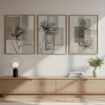 Tablou decorativ, Huhu714, MDF, Lemn masiv (Grosime: 2 cm, Multicolor imagine
