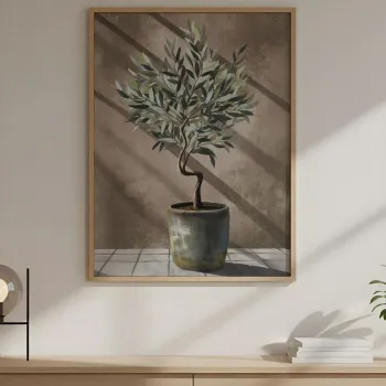 Tablou decorativ, Huhu718, Cadru: 100% LEMN MASIV (Grosime: 2 cm), Multicolor imagine
