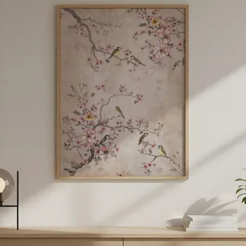 Tablou decorativ, Huhu725, MDF, Lemn masiv (Grosime: 2 cm, Multicolor imagine