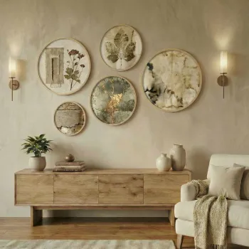 Tablou decorativ, Huhu863, MDF, Lemn masiv (Grosime: 1,5 cm, Multicolor imagine
