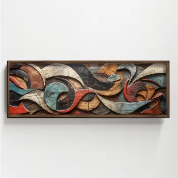Tablou decorativ, HUM009, Cadru: 100% MOLID, Multicolor imagine