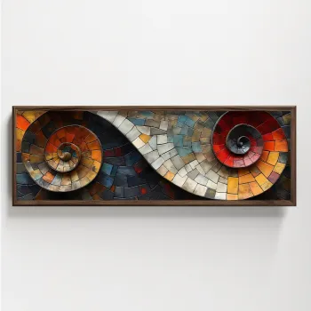 Tablou decorativ, HUM043, Cadru: 100% MOLID, Multicolor imagine