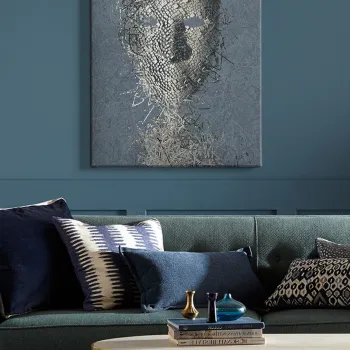 Tablou decorativ, Kanvas Tablo (70 x 100), Cadru: 100% LEMN (grosime: 3 cm), Multicolor imagine