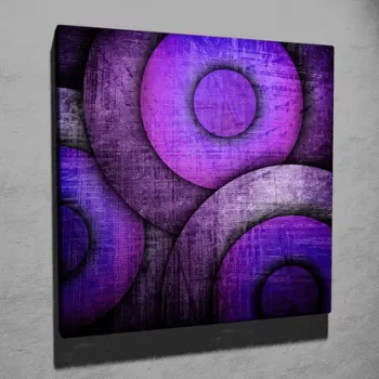 Tablou decorativ, KC063, Canvas, Dimensiune: 45 x 45 cm, Multicolor imagine
