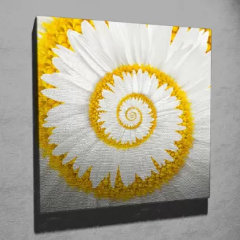 Tablou decorativ, KC065, Canvas, Dimensiune: 45 x 45 cm, Multicolor imagine