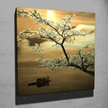 Tablou decorativ, KC070, Canvas, Dimensiune: 45 x 45 cm, Multicolor imagine