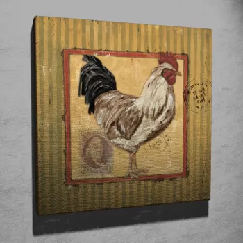 Tablou decorativ, KC095, Canvas, Dimensiune: 45 x 45 cm, Multicolor imagine