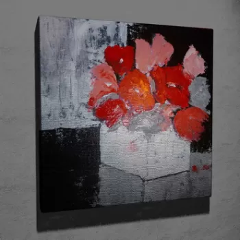 Tablou decorativ, KC097, Canvas, Dimensiune: 45 x 45 cm, Multicolor imagine