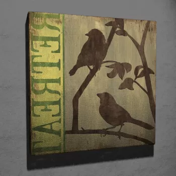 Tablou decorativ, KC108, Canvas, Dimensiune: 45 x 45 cm, Multicolor imagine