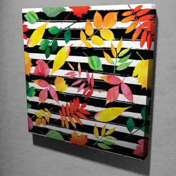 Tablou decorativ, KC120, Canvas, Dimensiune: 45 x 45 cm, Multicolor imagine