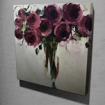 Tablou decorativ, KC121, Canvas, Dimensiune: 45 x 45 cm, Multicolor imagine