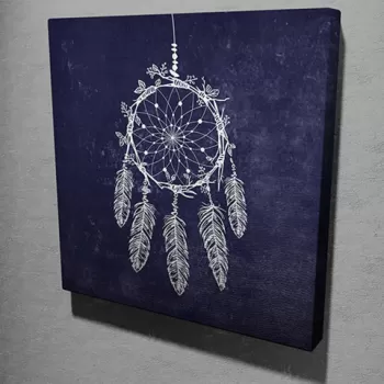 Tablou decorativ, KC123, Canvas, Dimensiune: 45 x 45 cm, Multicolor imagine